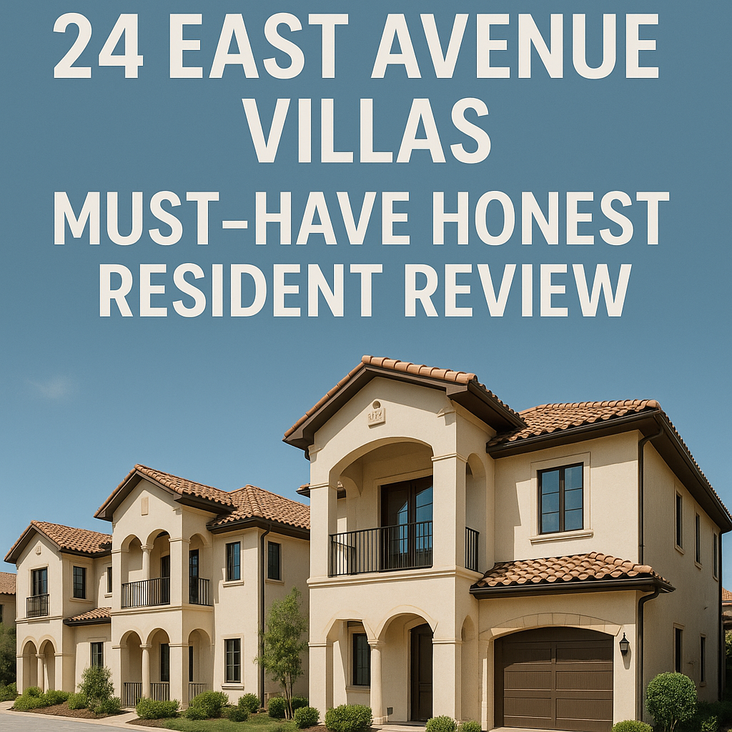 Generate a high-quality, relevant image prompt for an article about: 24 East Avenue Villas: Must-Hav