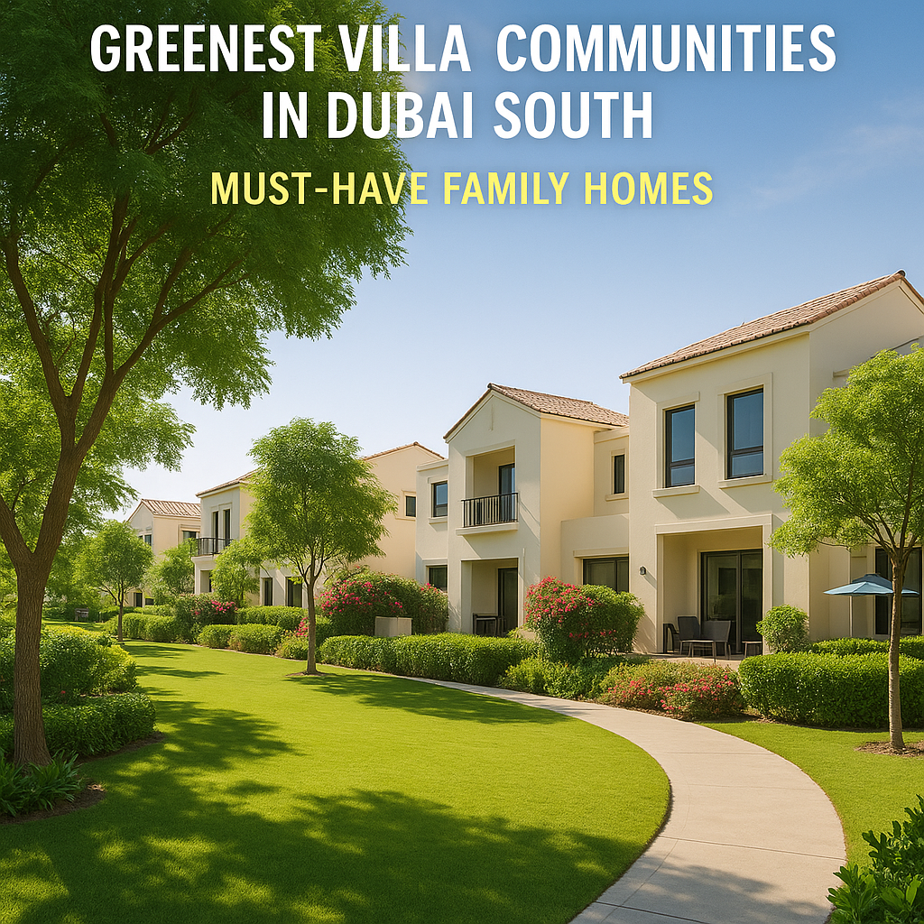 Generate a high-quality, relevant image prompt for an article about: Greenest Villa Communities in D